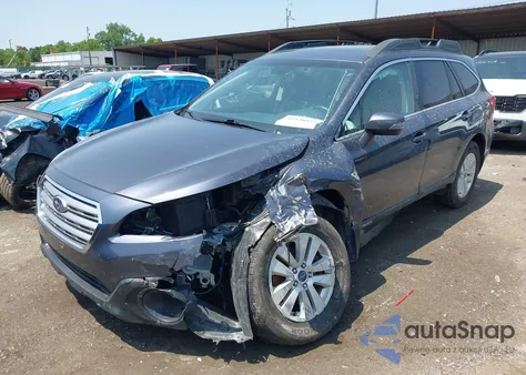 2015 Subaru Outback 2.5I Premium z USA, uszkodzony, nr VIN 4S4BSBHC0F3292507